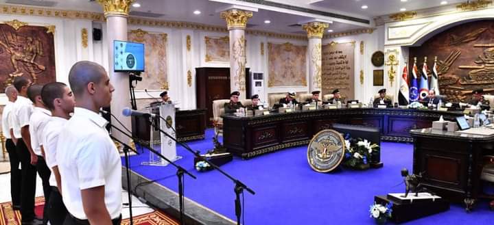 الرئيس السيسي يشهد إختبارات كشف الهيئة للمتقدمين للإلتحاق بالأكاديمية العسكرية