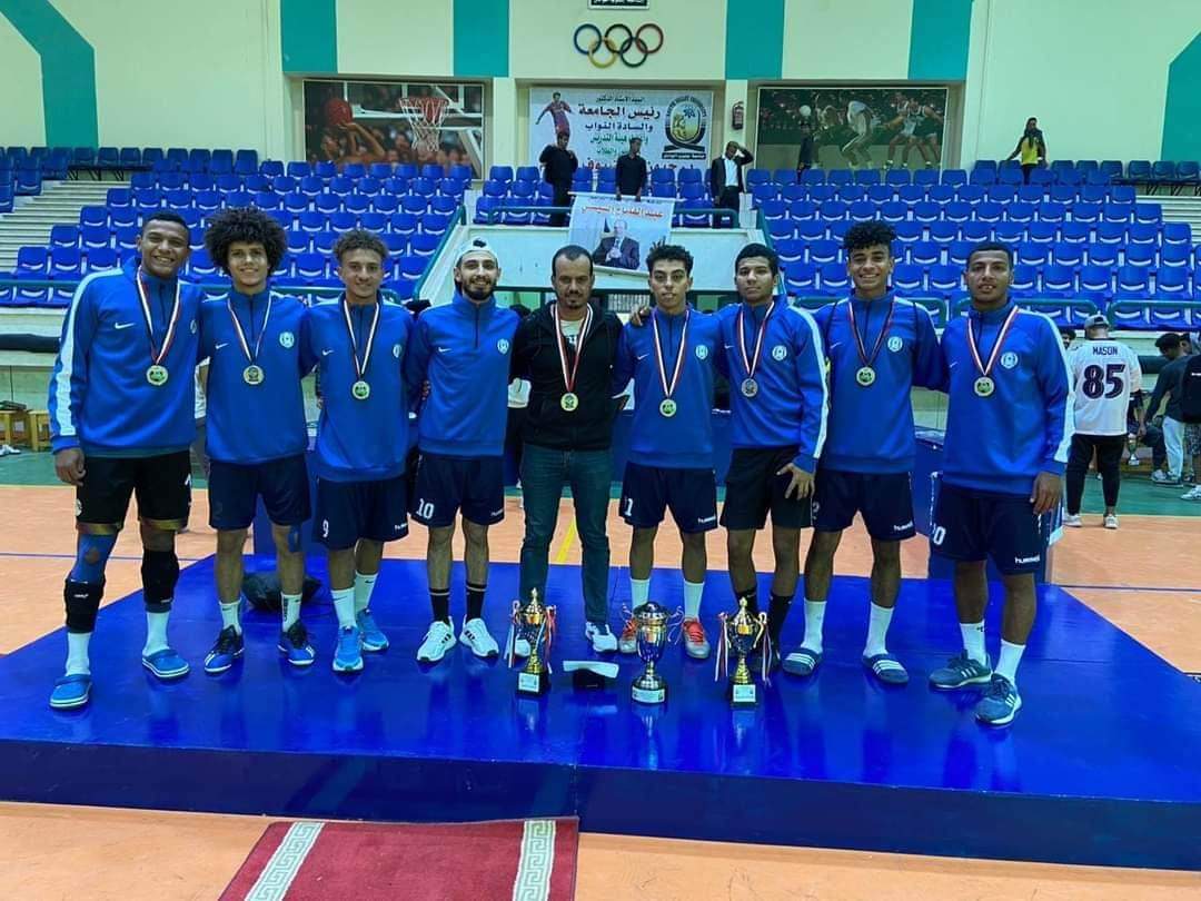 جامعة حلوان تحصد المركز الثاني والميدالية الفضية في البطولة العربية لخماسيات كرة القدم