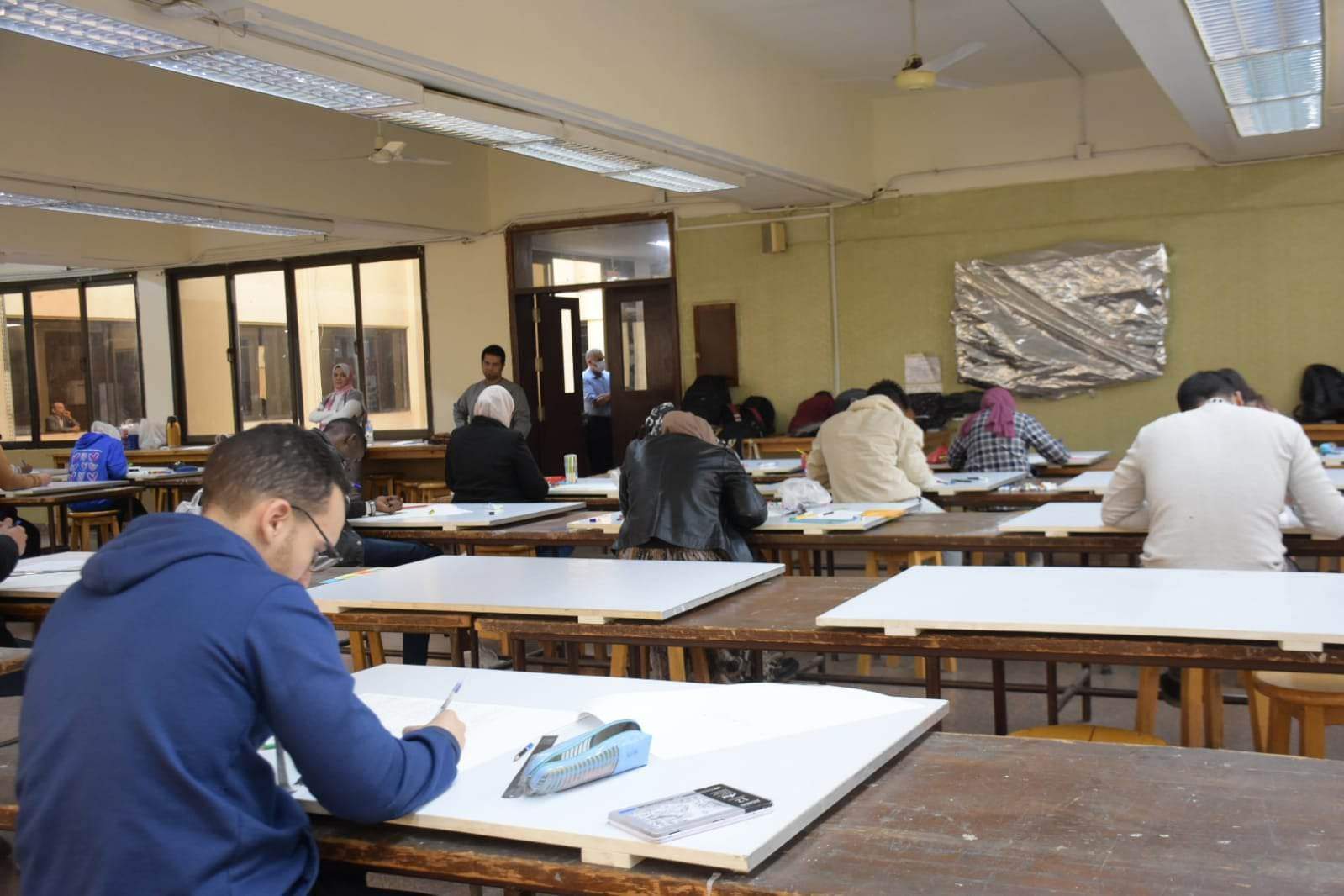 الخشت: إستمرار مارثون إمتحانات كليات جامعة القاهرة بإنتظام ودون أي تسريب