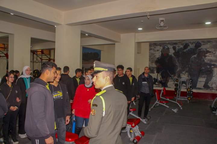 بالصور | تعليم بورسعيد ينظم زيارة إلى كلية طب القوات المسلحة