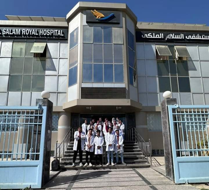 تدريب عملي لطلاب المعلوماتية الصحية ببرج العرب التكنولوجية في مستشفي السلام الملكي