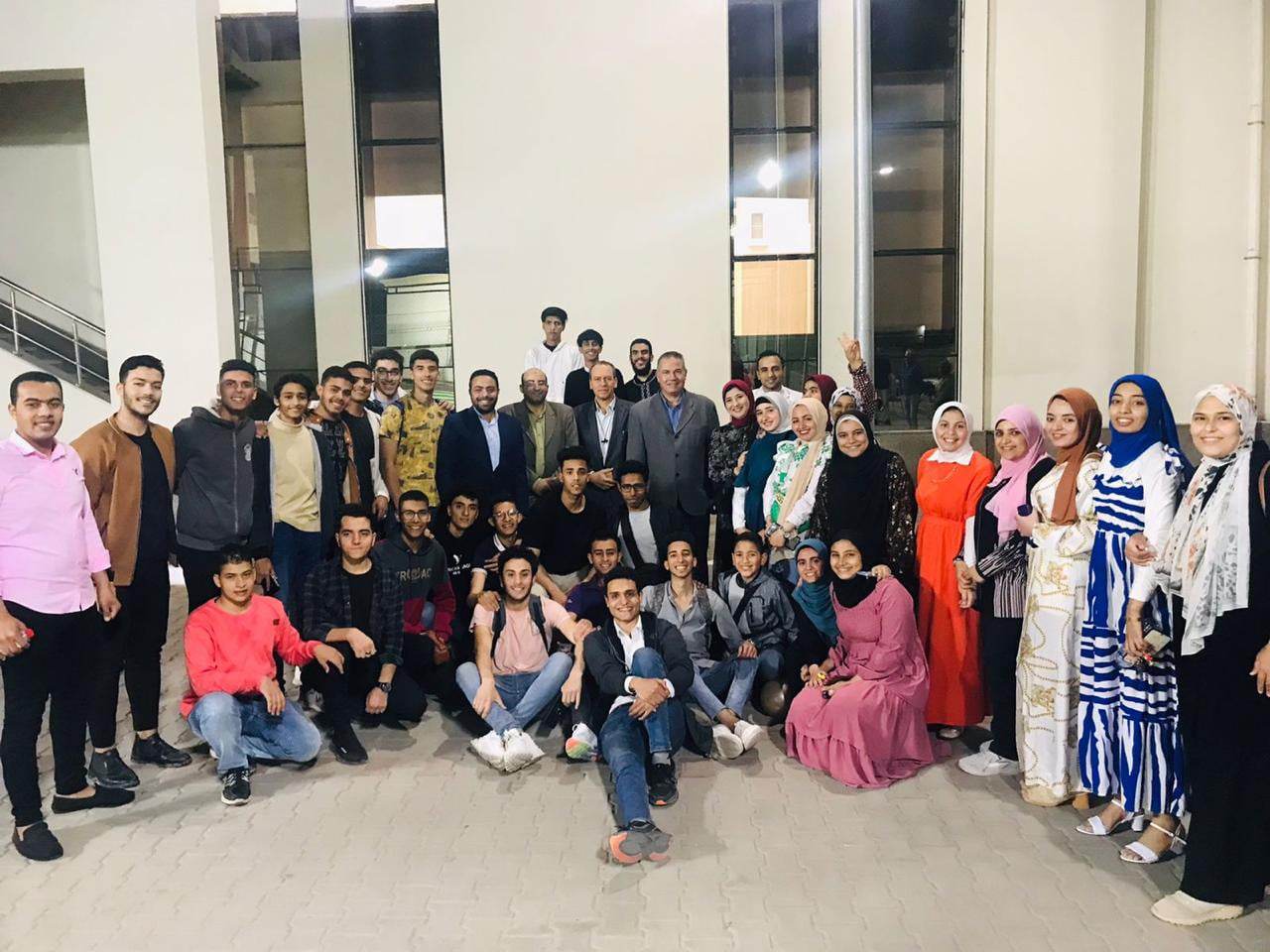 حفل إفطار جامعة سمنود بمشاركة الأخوة الأقباط