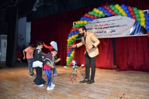 أسرة طلاب من أجل مصر بجامعة القاهرة تنظم احتفالية يوم اليتيم