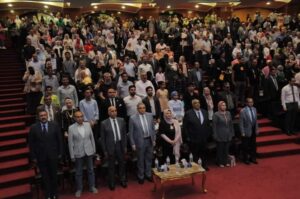 رئيس جامعة كفر الشيخ يشهد حفل تخريج طلاب الهندسة دفعة 2023