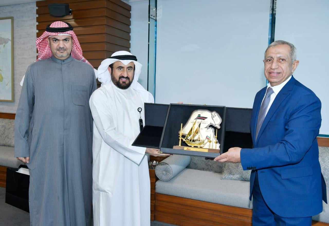 شركة ناقلات النفط الكويتية تستقبل وفد الأكاديمية البحرية برئاسة «عبدالغفار»