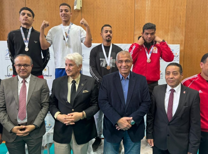 إعلان نتائج بطولة الملاكمة للجامعات والمعاهد العليا المصرية