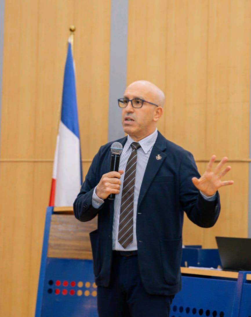الدكتور محمد رشدي رئيس الجامعة الفرنسية في مصر في حوار لـ«نتعلم مصري»