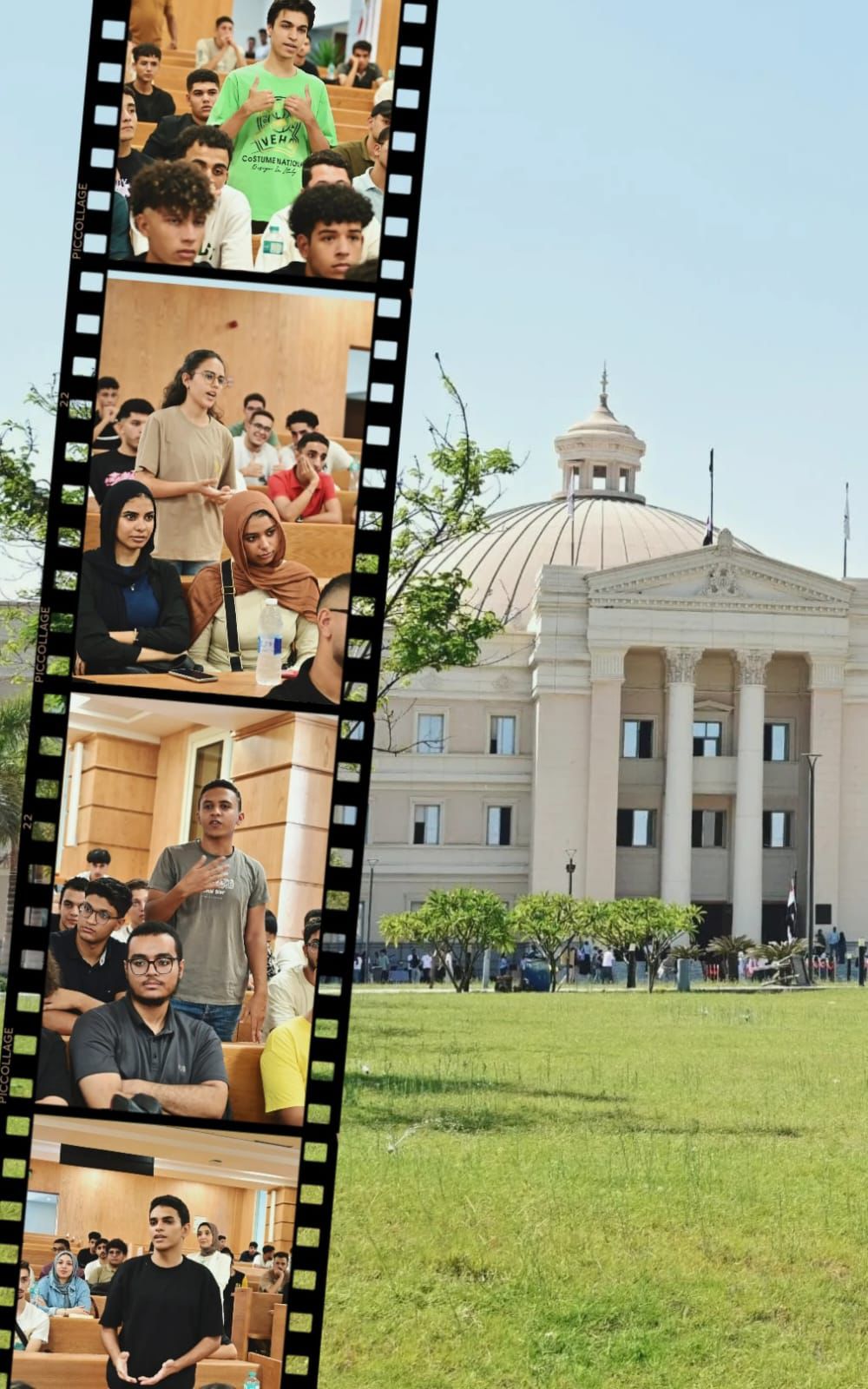 رئيس جامعة القاهرة يواصل جولاته لمتابعة انتظام الدراسة بالجامعة الأهلية والفرع الدولي (٢)
