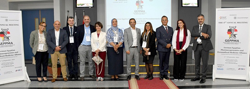 صيدلة الألمانية بالقاهرة تنظم المؤتمر الرابع GEPPMA للتعاون المصري الألماني في الطب الشخصي والصحة الدقيقة (٥)