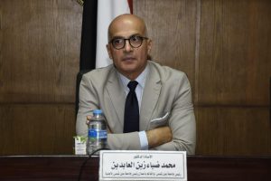 رئيس جامعة عين شمس يفتتح اللقاء التعريفي لطلاب كلية الأعمال بجامعة عين شمس الأهلية