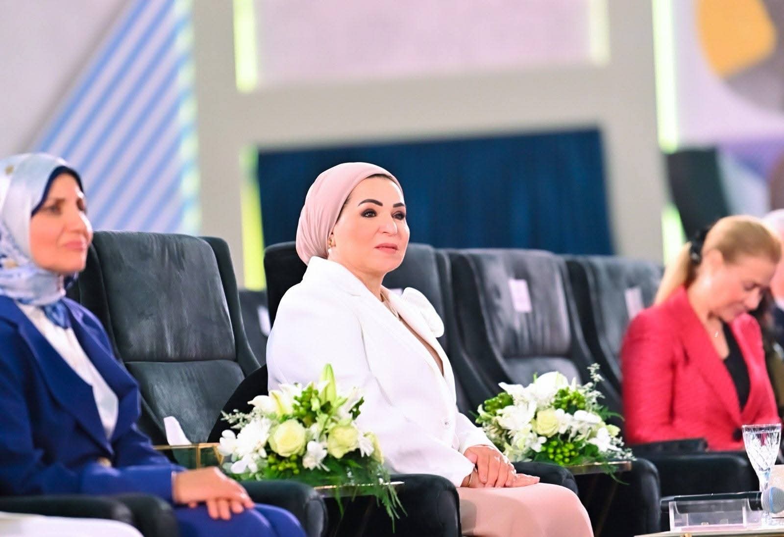 السيدة انتصار السيسي: لقد أثبت شبابنا أن التعليم الفني هو أحد الأعمدة المهمة في بناء وطننا (٣)