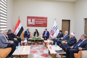 انعقاد اجتماع مجلس أمناء جامعة المنصورة الجديدة في دورته الثانية (٢)