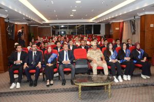 طلاب جامعة الإسكندرية فى زيارة ميدانية لإدارة الشئون المعنوية لتعزيز الوعى الوطنى ومناهضة الشائعات