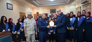 طلاب جامعة الإسكندرية في زيارة ميدانية لإحدى القواعد الجوية احتفالاً بعيد القوات الجوية