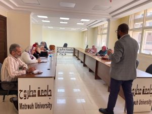 جامعة مطروح تختتم البرنامج التدريبي لتأهيل المُقيّمين الداخليين استعدادًا لجائزة التميز الداخلي