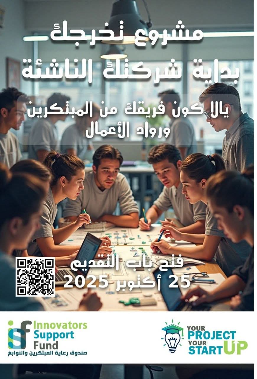 صندوق رعاية المبتكرين والنوابغ يفتح باب التقدم لبرنامج دعم مشروعات التخرج الريادية 2025