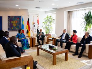 السيدة الأولى لجمهورية الكونغو الديمقراطية تزور الجامعة الألمانية بالقاهرة GUC (٢)