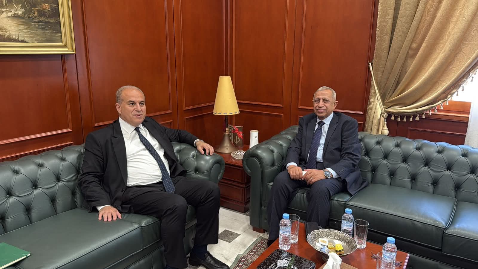 رئيس الأكاديمية العربية يزور سفارة جمهورية مصر العربية في الرباط