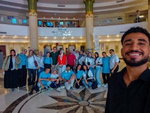 العلاج بالفن بمستشفى الأورمان.. ورشة فنية لكلية الفنون والتصميم بجامعة الأقصر الأهلية