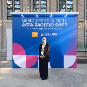 الأكاديمية العربية تشارك في قمة QS للتعليم العالي 2025 بكوريا الجنوبية