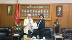 ألسن عين شمس تستقبل وفد الجامعة الصينية المفتوحة لبحث تعزيز التعاون