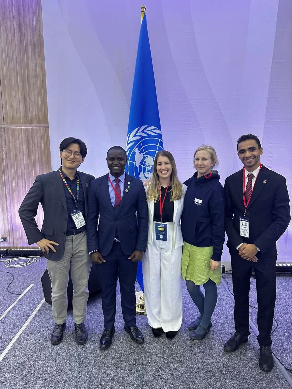 تنفيذًا لتوجيهات وزير التعليم العالي.. الطالب محمد نجيب من جامعة المنيا يمثل مصر في المنتدى الرابع عشر لشباب اليونسكو بأوزبكستان (٢)