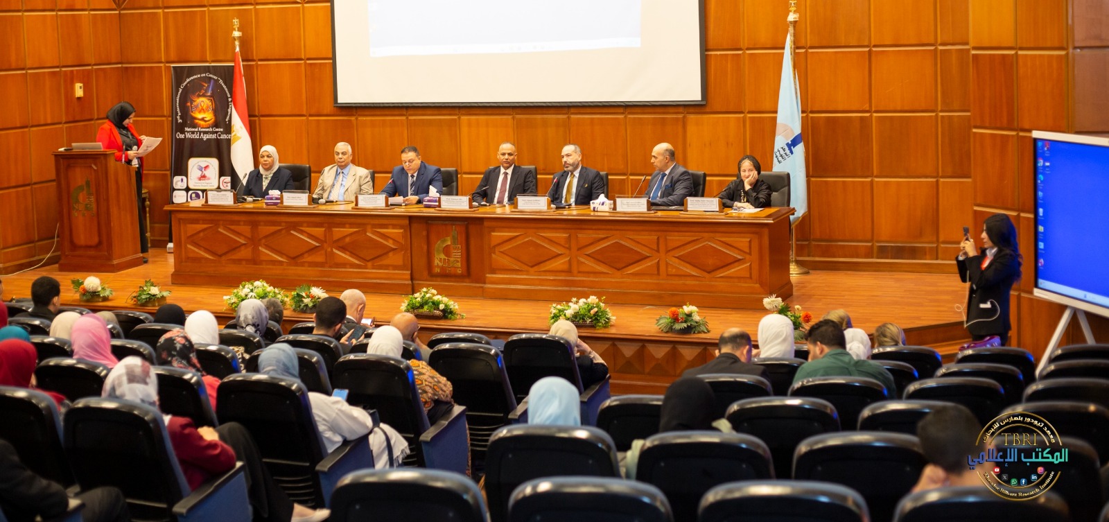 مشاركة قوية لمعهد تيودور بلهارس للأبحاث في المؤتمر السنوي الدولي الثالث للسرطان بالمركز القومي للبحوث