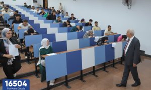 رئيس جامعة الريادة يتفقد امتحانات الميدتيرم بإدارة الأعمال