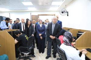 وزيرا التعليم العالي والتضامن ومحافظ الأقصر ورئيس الجامعة وأمين مجلس الجامعات الأهلية يتفقدون مقر جامعة الأقصر الأهلية