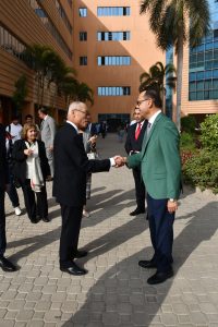 تعزيز جسور التعاون.. زيارة سفير اليابان لـ GUC ترسيخًا للشراكة الاستراتيجية