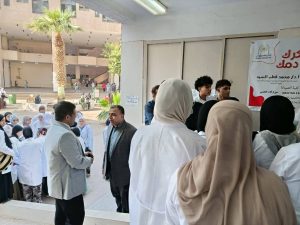 «اعرف سكرك وفصيلة دمك».. جامعة حلوان تطلق مبادرة لرفع الوعي الصحي - ٢