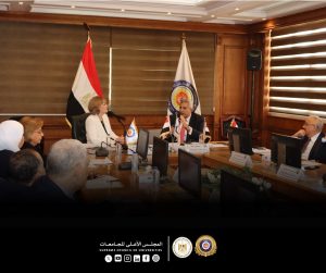 الأعلى للجامعات ينظم ورشة عمل حول نظم ومعايير "ترقية أعضاء هيئة التدريس"