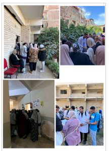 كلية الطب بجامعة الإسكندرية تُطلق قافلة طبية شاملة لخدمة مركز التأهيل المهني بالسيوف (٢)