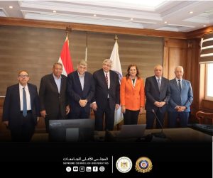 لجنة ترشيح رؤساء الجامعات تجري مقابلات المتقدمين لرئاسة جامعة بنى سويف