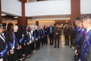 زيارة لطلاب جامعة الإسكندرية إلى الأكاديمية العسكرية المصرية