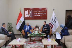 تفاصيل زيارة لجنة قطاع طب الأسنان لمعادلة برنامج البكالوريوس بطب أسنان المنصورة الجديدة