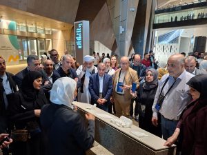 أعضاء المجلس التنفيذي لمنظمة "الألكسو" يزورون المتحف المصري الكبير