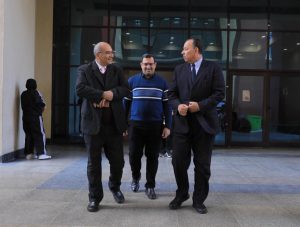 رئيس جامعة المنصورة الجديدة يتابع اختبارات الفصل الدراسي الأول