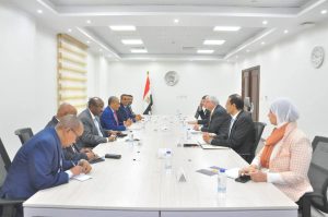 وزير التعليم العالي يبحث مع نظيره الجيبوتي دعم التعاون