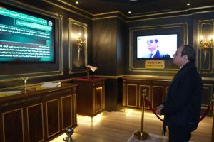 الرئيس السيسي يجري زيارة تفقدية للأكاديمية العسكرية المصرية