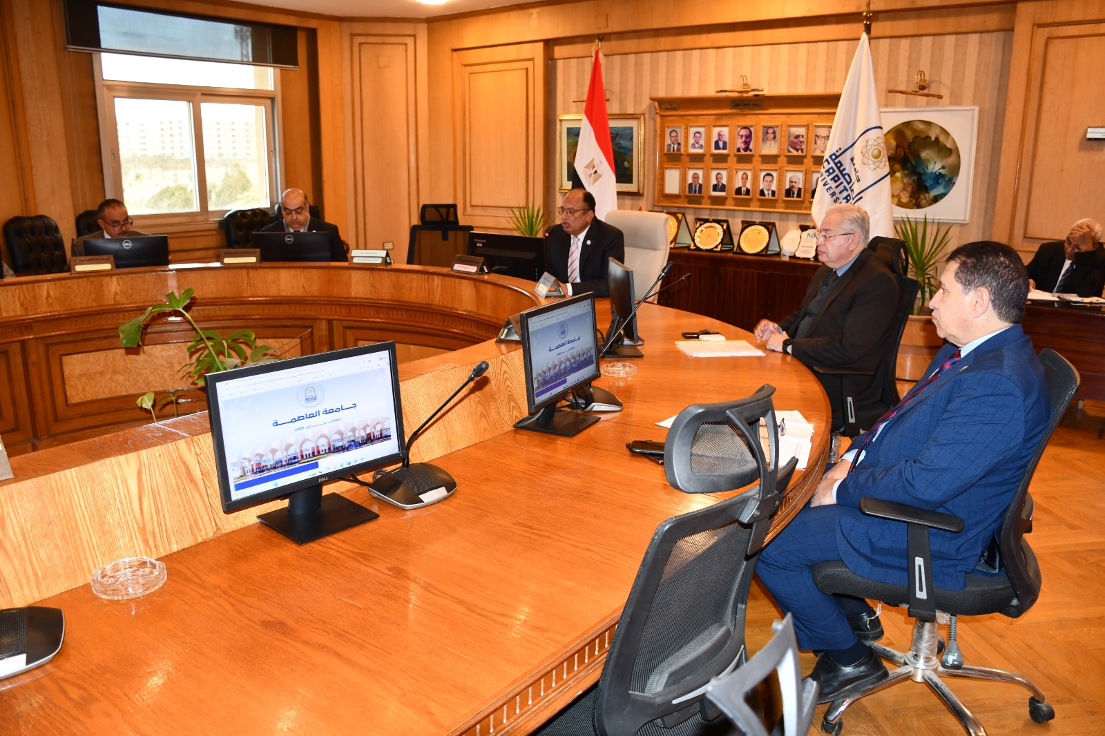 رئيس جامعة العاصمة يوجه بتنظيم زيارات طلابية لمتحف الفن المعاصر بمجمع الفنون والثقافة