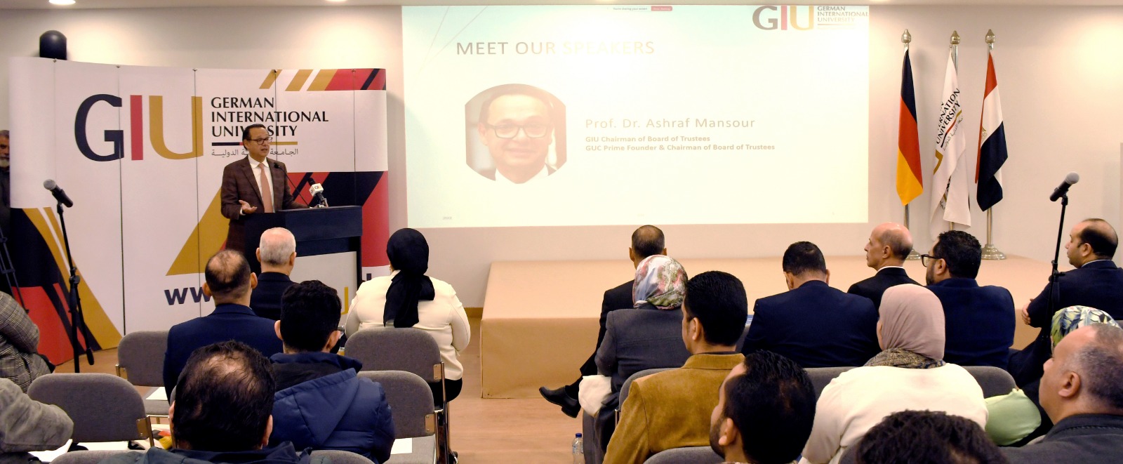 الجامعة الألمانية الدولية (GIU) والجمعية الدولية للهندسة الصيدلية (ISPE) يطلقان أول ملتقى عالمي (٢)