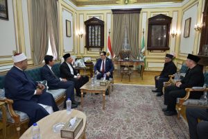 رئيس جامعة القاهرة يستقبل رئيس جامعة السلطان الشريف علي الإسلامية بسلطنة بروناي دار السلام