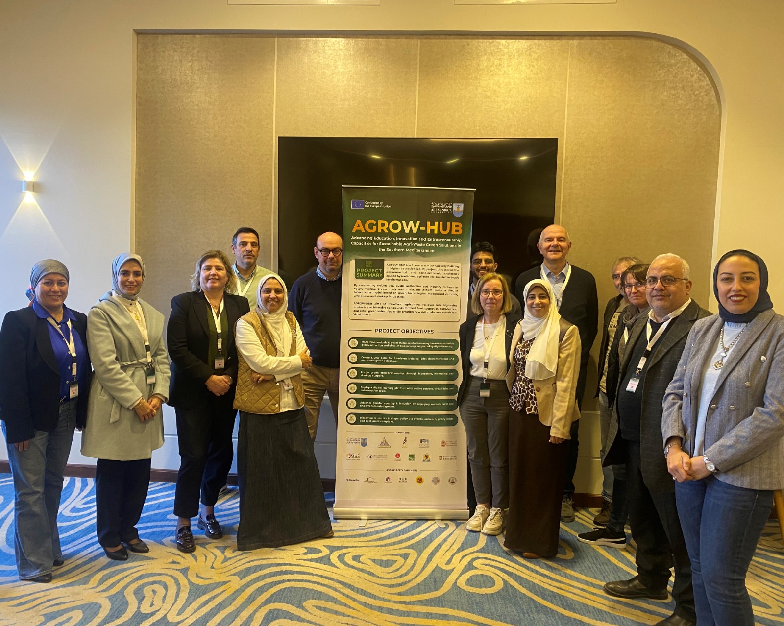 الجامعة الألمانية بالقاهرة شريك فاعل في مشروع أوروبي لتحويل المخلفات الزراعية إلى قيمة اقتصادية مستدامة