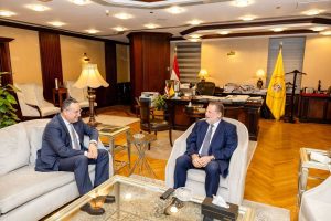 محافظ البنك المركزي يلتقي وزير التعليم العالي لبحث التعاون المشترك