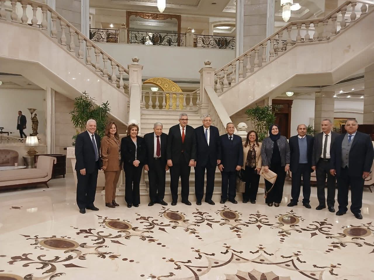 نادي أعضاء هيئة تدريس عين شمس يحتفي بالدكتور حسين عيسى في حفل إفطاره السنوى