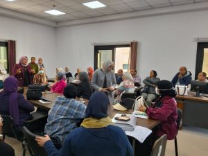 مركز ضمان الجودة بجامعة دمنهور يعقد زيارات دعم فني بمختلف كليات الجامعة