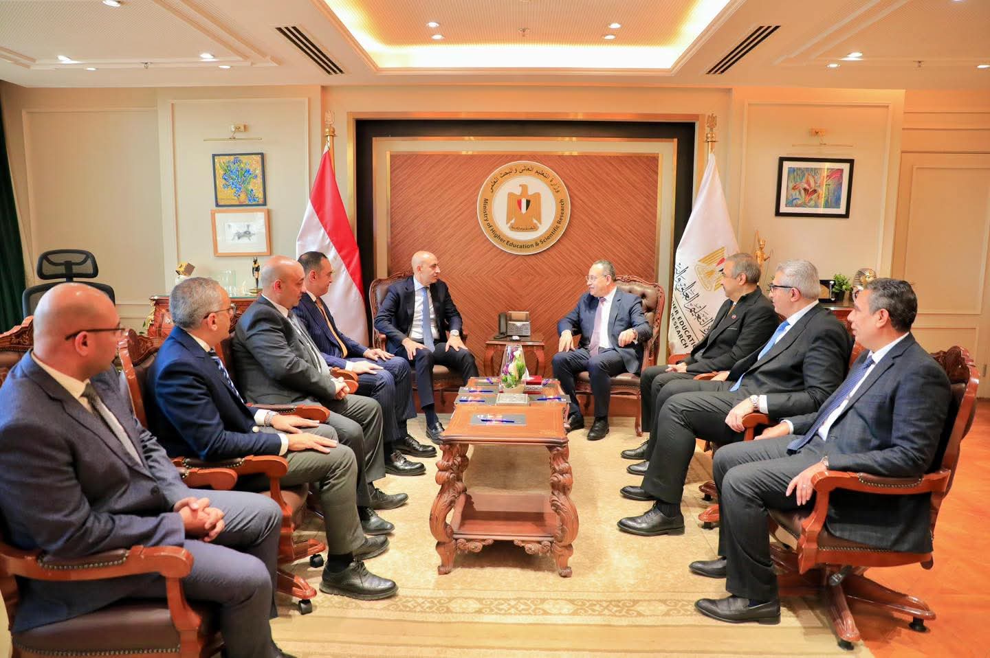 وزيرا التعليم يبحثان تعزيز التكامل المؤسسي بين الوزارتين وتطوير آليات التنسيق المشترك