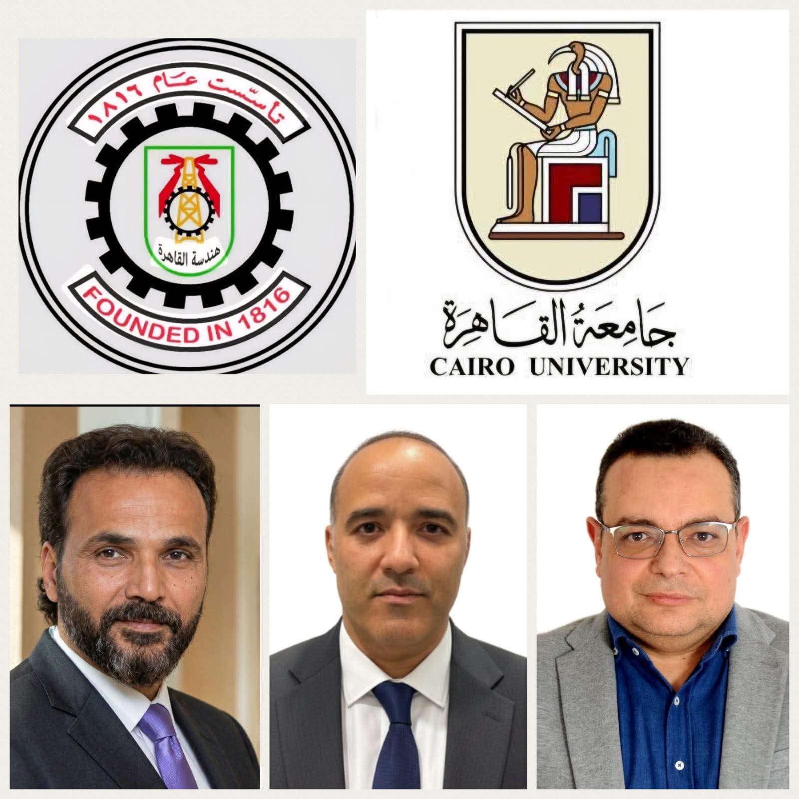 رئيس جامعة القاهرة يستعرض تقريرا حول مساهمة كلية الهندسة في المشروعات القومية