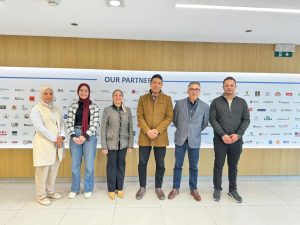 نائب رئيس جامعة عين شمس تستقبل نائب رئيس جامعة الغارف (Algarve) البرتغالية